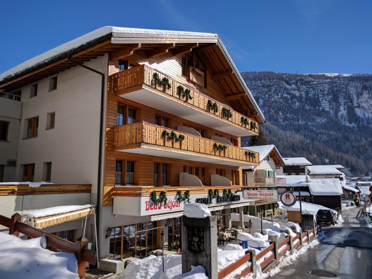 Hotel Beau-Sejour Leukerbad Exteriér fotografie